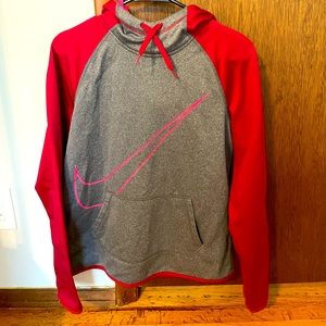 Nike Dri Fit Swoosh Hoodie Sweatshirt size medium
